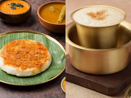 Podi Thatte Idli + Filter Coffee