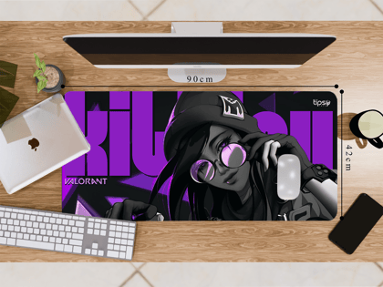 "Kill Joy- Gaming" Mousepad – Elevate Your Gaming Experience-Extra Large (42CM x 90CM)