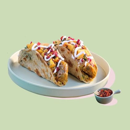 Veg Shaami Kebab Taco