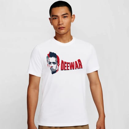 Mooch Wale Rahul Dravid Deewaar  Quick-Dri T-shirt For Men