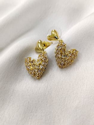 Double Heart Earrings