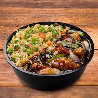 Black Pepper Chicken Bowl