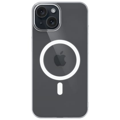 Anti-Yellow Magsafe Clear Case-iPhone 15 Plus