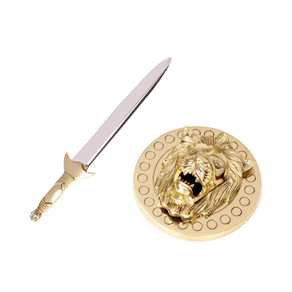 Sword with Lion Face - Ensures Victory