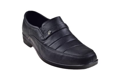 Titas Gents Black PVC Shoe-Black / 5