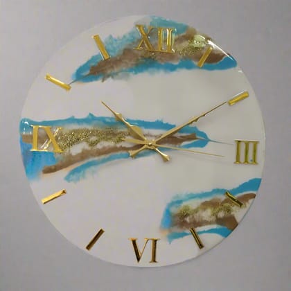 Icy Floor Wall Clock