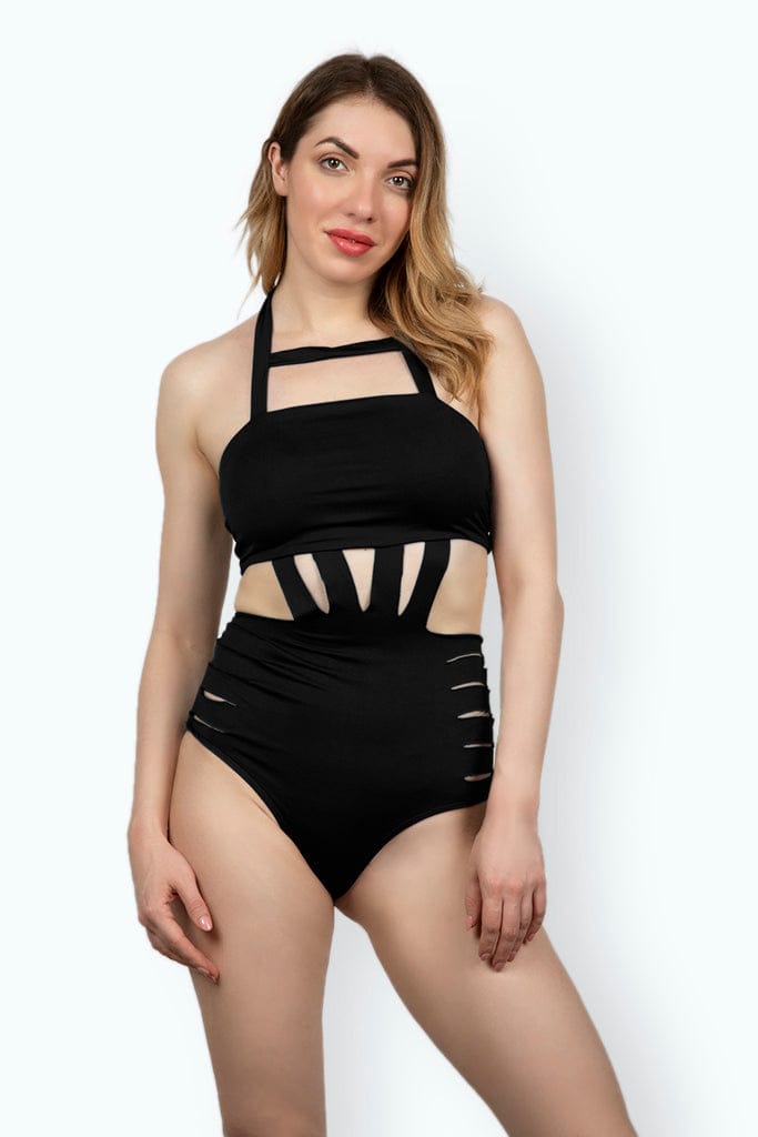 Selene One-Piece Monokini-XS / Black