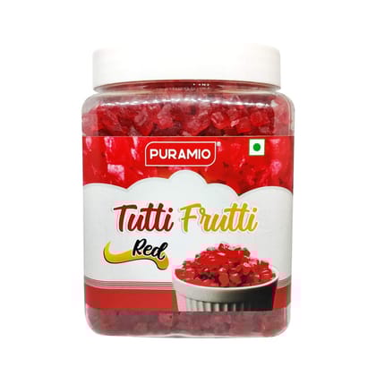 Puramio Combo of Tutti Frutti - Mix & Red, 800 gm Each - Pack of 2