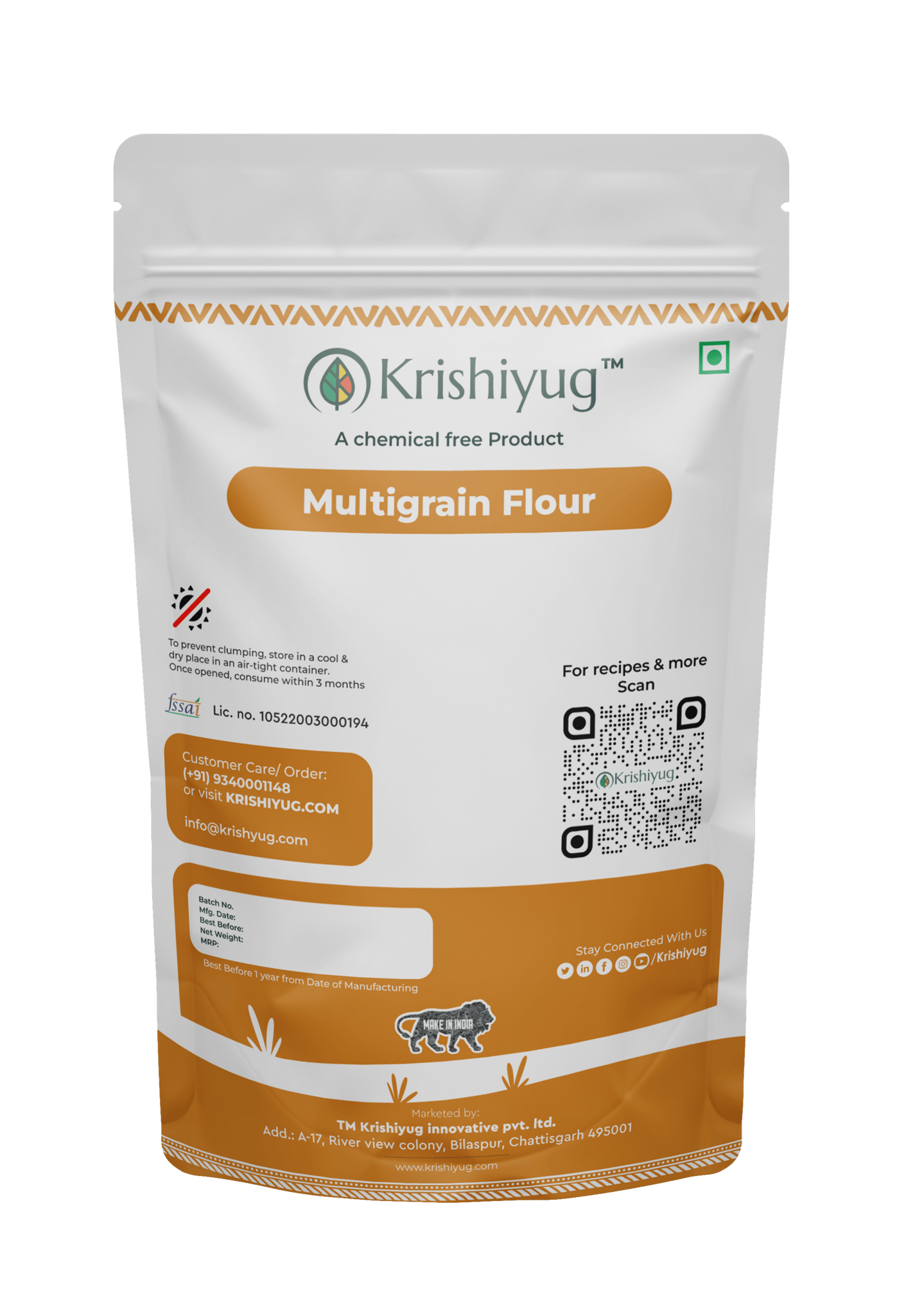 Multi Grain Flour - 1 kg