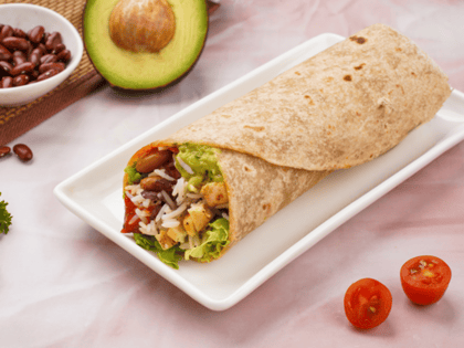 Paneer Fiesta Burrito Wrap