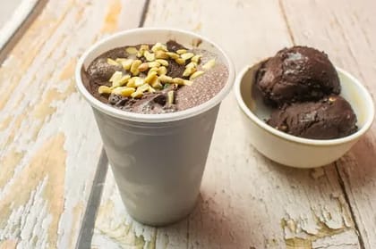 Brownie With Rocher Ferrero Ice Cream Overloaded