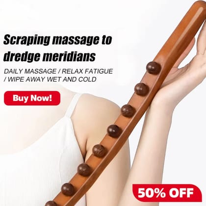 Decent Wooden Massage accupressure stick