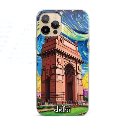 Delhi India Gate Iconic City Style Silicon Phone Case