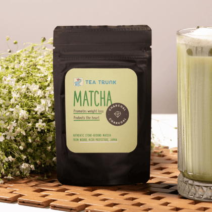 Activated Charcoal Matcha Green Tea-30 GMS