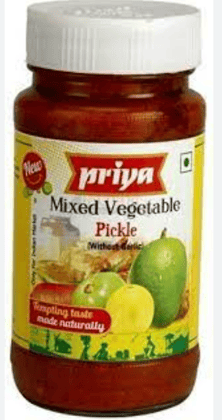 Priya Mixed Vegetable Pickle  300g