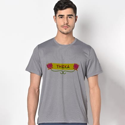 Mooch Wale Theka  Quick-Dri T-shirt For Men