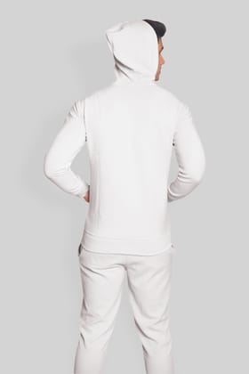 Albatross mens feel good cord fabric White Co-Ord Set - UNISEX-XXL / White