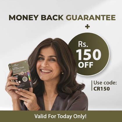 Sacred Herbs Special Offer Pack | Damage Free pH Neutral Gel Hair Colour-Dark Brown 3.00