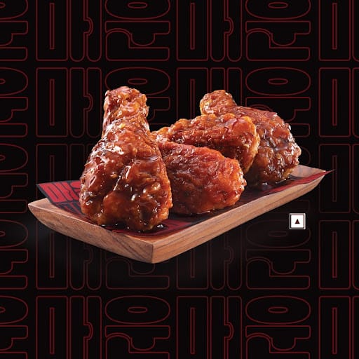 Korean Spicy Chicken Wings (4pc)!