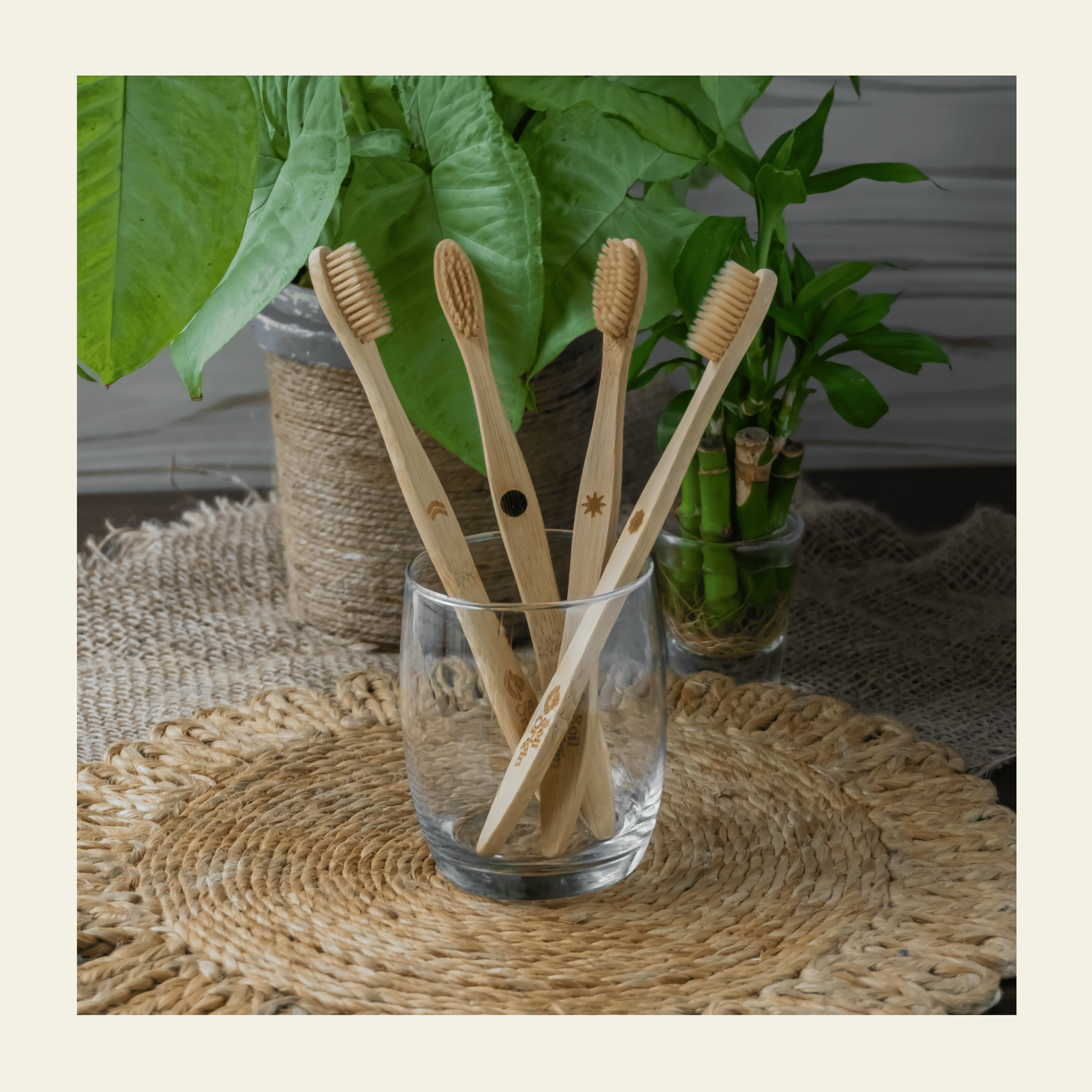 Ultra Soft Bamboo Tooth Brush-2 Pcs