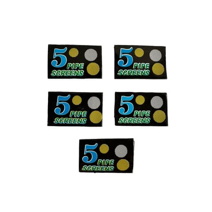 Stainless Steel Screen Filters for Bongs-5 PACKS