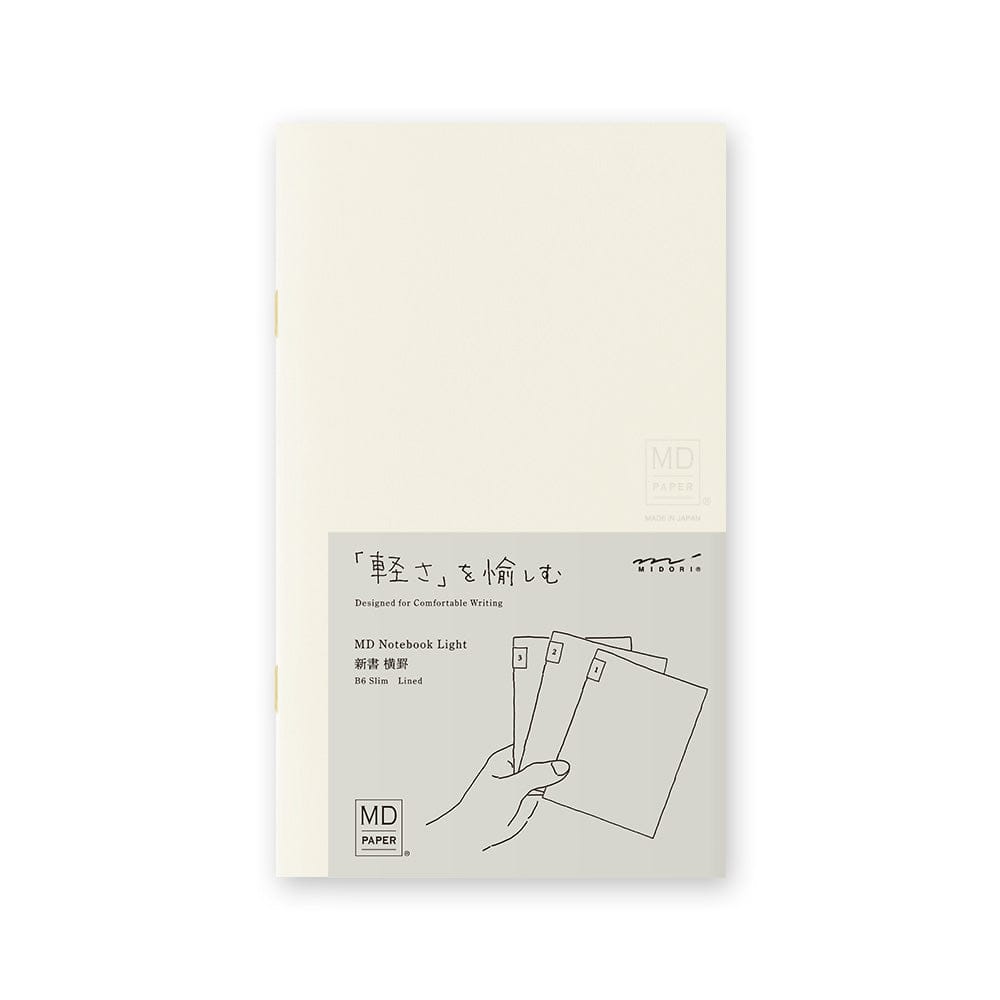 MD Notebook Light B6 Slim - Lined A