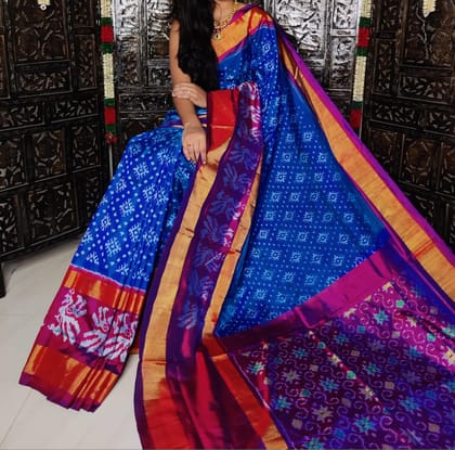 Ikkat Pochampalli Exclusive Style 26-Exclusive