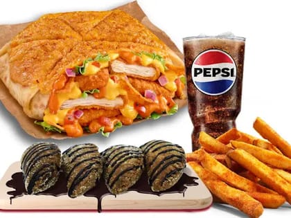 Ultimate Cheese Crunchwrap Combo – Non-Veg