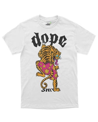 dope a mine - RDKLU - Cotton Printed Tee#43-XS / Regular Fit