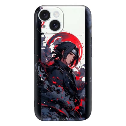 Unveiling the Shadows of a Legendary Shinobi - Itachi Uchiha Embossed Mobile Cover