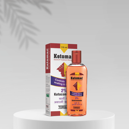 Ketomac Dandruff Treatment Shampoo, 110 ml-Pack of 1