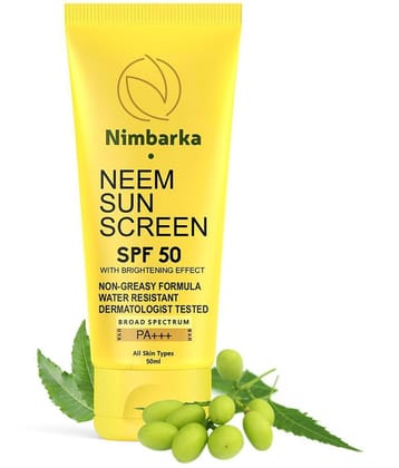 Nimbarka - Sunscreen Cream For All Skin Type ( Pack of 1 )
