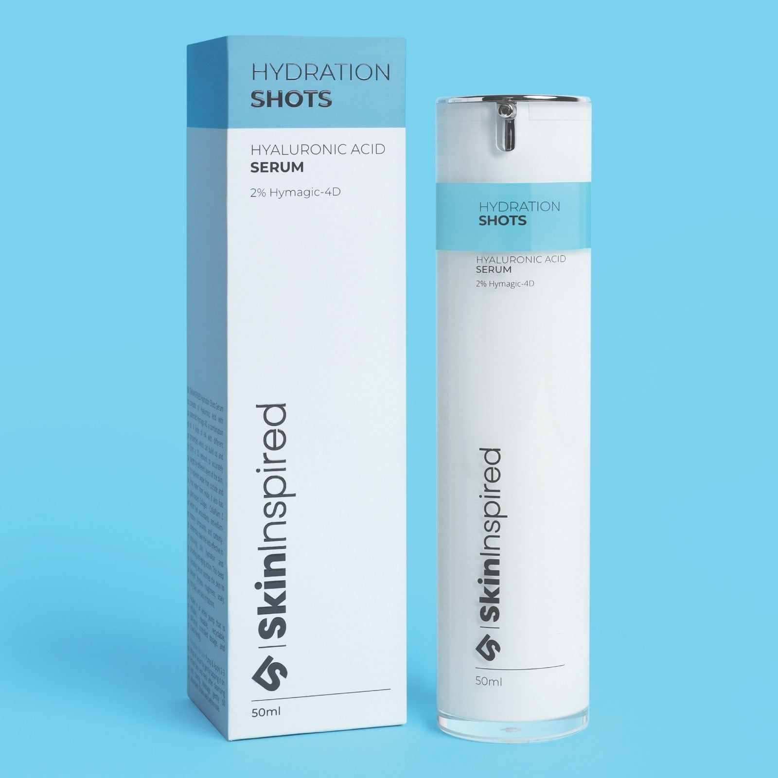 Hydration Shots - 2% Hyaluronic Acid Serum for Face | Deep Hydration For All Skin Types-Pump 50ml