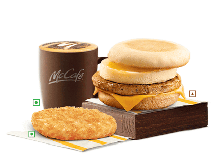 EVM Egg & Sausage McMuffin®