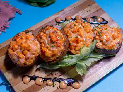 Chicken tikka garlic bread [4pcs]