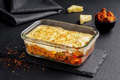 Butter Chicken Cheezy Rice Pot