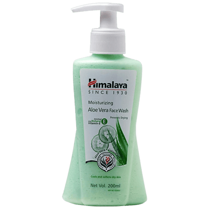 Himalaya Moisturizing Aloe Vera Face Wash, 200ml