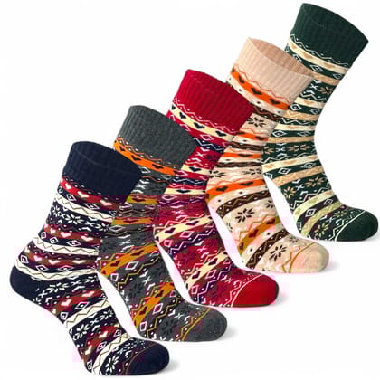 KOOL EDITION- ORGANIC TERRY COTTON-Pack of 5-Pairs