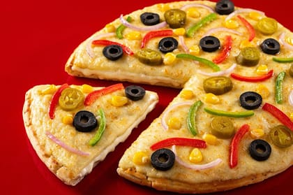 Double Cheese Garden Fresh Veggie Medium Pizza