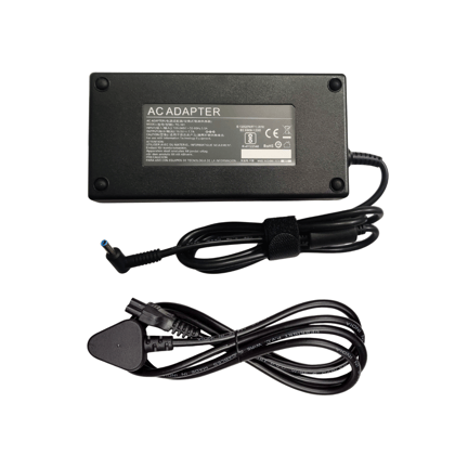 Compatible HP 150W 19.5V 7.7A Smart 4.5mm AC Adapter with Blue Pin - Power Cord Included