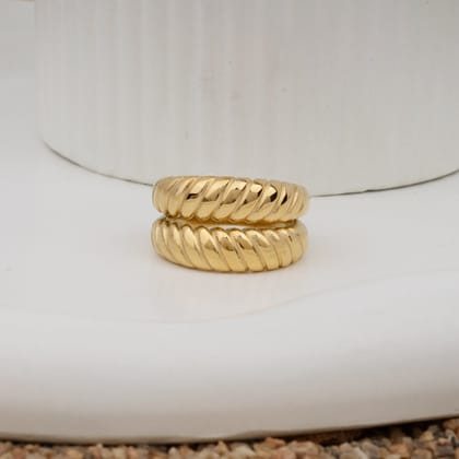 Dual Rope Texture Ring-6