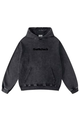VINTAGE BASIC OVERSIZED HOODIE-XS