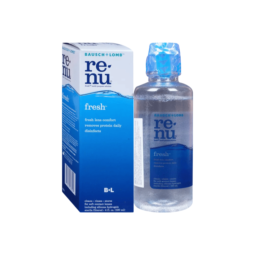 Bausch & Lomb Renu fresh Contact Lens Solution 120 ml