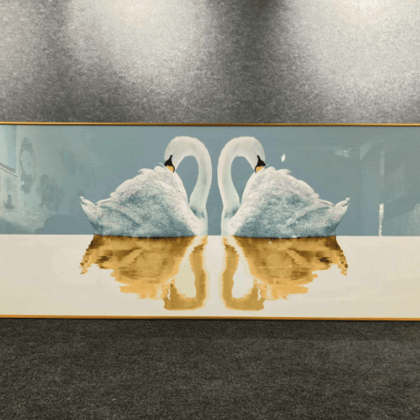 Modern Crystal Painting 31-Acrylic | Gloss Finish / H: 71 | L: 24 (Inch)