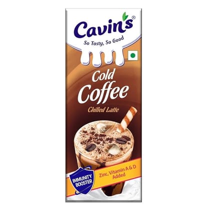 Cavin's Chilled Latte, Delightful 180ml of Delicious Cold Coffee Goodness