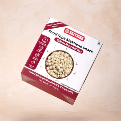 Sattviko Sweet Cinnamon Makhana 40 GM