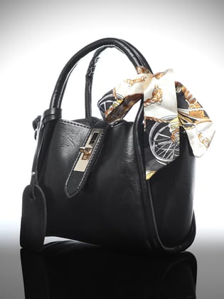 The Galleria Hand Bag - Onyx Black-Handbag