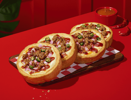Southern Fiery Keema Garlic Bread