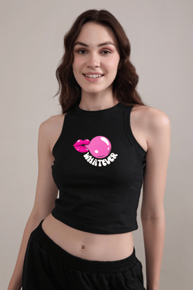 Whatever- Racerback Tank top-XS