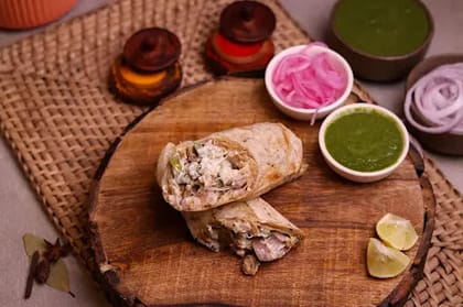 Malai Soya Chaap Roll